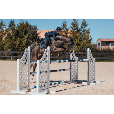 Manta de sela Equestrian Stockholm jumping Azul‑meia‑noite Azul-marinho