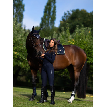 Manta de sela Equestrian Stockholm jumping Clássico Royal Azul