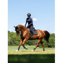 Manta de sela Equestrian Stockholm jumping Clássico Royal Azul