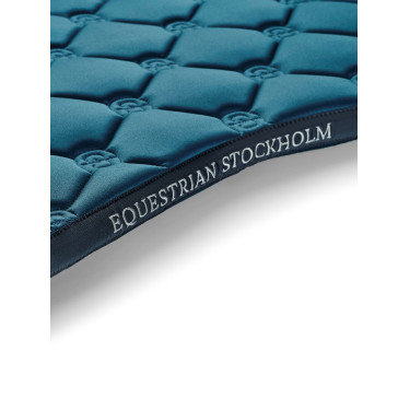 Manta de sela Equestrian Stockholm jumping Azul petróleo