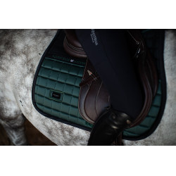 Manta de sela Equestrian Stockholm performance de salto Verde sicômoro