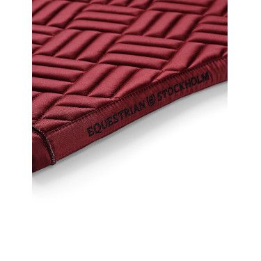 Tapete de sela Equestrian Stockholm jumping Modern Bordéus Bord&amp;ocirc;