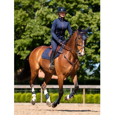 Tapete de sela Equestrian Stockholm jumping Modern Lagoon blush Azul