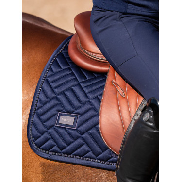 Tapete de sela Equestrian Stockholm jumping Modern Lagoon blush Azul