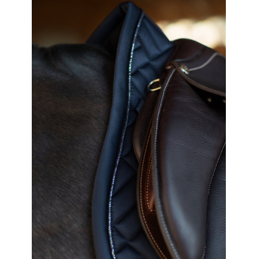 Tapete de sela Equestrian Stockholm jumping Modern Azul‑meia‑noite Tapete de sela Equestrian Stockholm jumping Modern Azul‑meia‑noite