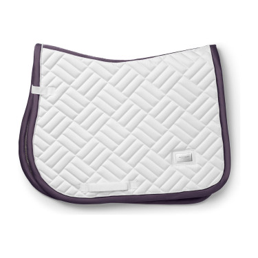 Tapete de sela Equestrian Stockholm jumping Modern Branco violeta escuro