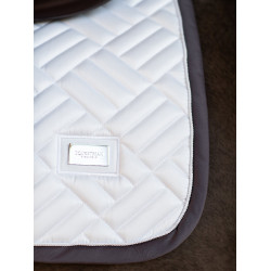 Tapete de sela Equestrian Stockholm jumping Modern Branco violeta escuro