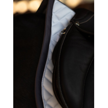 Tapete de sela Equestrian Stockholm jumping Modern Branco violeta escuro