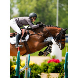 Tapete de sela Equestrian Stockholm jumping Modern Branco violeta escuro