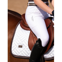 Tapete de sela Equestrian Stockholm jumping Modern Branco noite sem luar