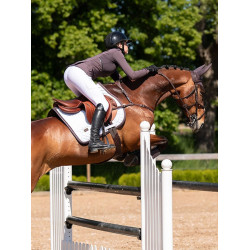 Tapete de sela Equestrian Stockholm jumping Modern Branco noite sem luar