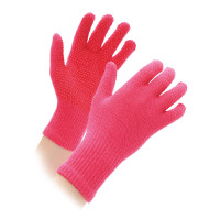 Luvas Shires Suregrip infantil Rosa