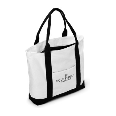 Saco tote Equestrian Stockholm Branco