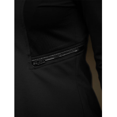 Casaco de competição Equestrian Stockholm Select feminino Edição preta Preto Casaco de competição Equestrian Stockholm Select feminino Edição preta Preto