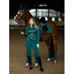 Casaco Equestrian Stockholm Active Performance feminino Esmeralda Verde Casaco Equestrian Stockholm Active Performance feminino Esmeralda Verde