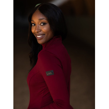 Casaco Equestrian Stockholm Explore feminino Bordéus Bord&amp;ocirc;