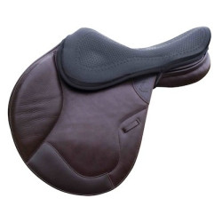 Capa de selim em gel In Acavallo 10 mm Dressage Preto