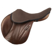 Capa de selim em gel In Acavallo 10 mm Dressage Preto Capa de selim em gel In Acavallo 10 mm Dressage Preto