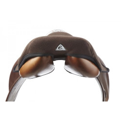 Capa de selim em gel In Acavallo 10 mm Dressage Castanho