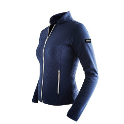 Casaco Equestrian Stockholm Next Generation feminino Marinho Azul-marinho