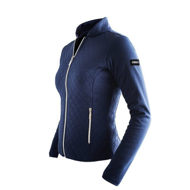Casaco Equestrian Stockholm Next Generation feminino Marinho Azul-marinho