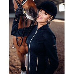 Casaco Equestrian Stockholm Next Generation feminino Marinho Azul-marinho
