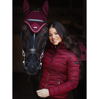 Casaco leve Equestrian Stockholm feminino Classic Bordéus Bord&amp;ocirc;
