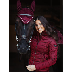 Casaco leve Equestrian Stockholm feminino Classic Bordéus Bordô Casaco leve Equestrian Stockholm feminino Classic Bordéus Bordô