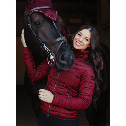Casaco leve Equestrian Stockholm feminino Classic Bordéus Bordô Casaco leve Equestrian Stockholm feminino Classic Bordéus Bordô