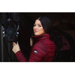 Casaco leve Equestrian Stockholm feminino Classic Bordéus Bordô Casaco leve Equestrian Stockholm feminino Classic Bordéus Bordô