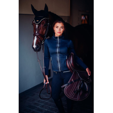 Casaco polar Equestrian Stockholm mulher Marinho Azul-marinho