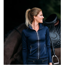 Casaco polar Equestrian Stockholm mulher Marinho Azul-marinho