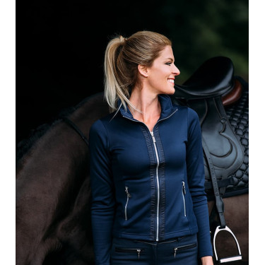 Casaco polar Equestrian Stockholm mulher Marinho Azul-marinho