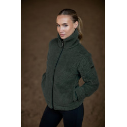 Casaco polar Teddy Equestrian Stockholm feminino Avenida Verde Casaco polar Teddy Equestrian Stockholm feminino Avenida Verde