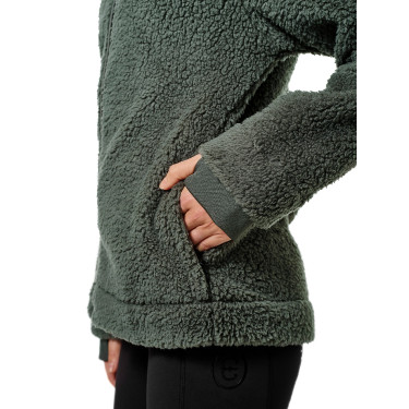 Casaco polar Teddy Equestrian Stockholm feminino Avenida Verde Casaco polar Teddy Equestrian Stockholm feminino Avenida Verde