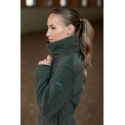 Casaco polar Teddy Equestrian Stockholm feminino Avenida Verde Casaco polar Teddy Equestrian Stockholm feminino Avenida Verde