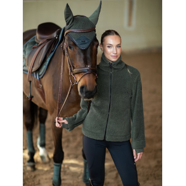 Casaco polar Teddy Equestrian Stockholm feminino Avenida Verde Casaco polar Teddy Equestrian Stockholm feminino Avenida Verde