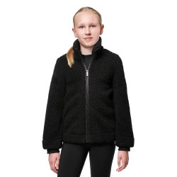 Casaco polar Teddy Equestrian Stockholm Young Rider Preto Casaco polar Teddy Equestrian Stockholm Young Rider Preto