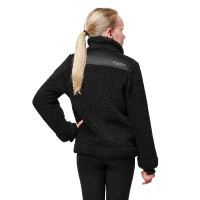Casaco polar Teddy Equestrian Stockholm Young Rider Preto Casaco polar Teddy Equestrian Stockholm Young Rider Preto