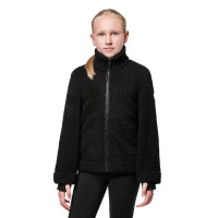 Casaco polar Teddy Equestrian Stockholm Young Rider Preto Casaco polar Teddy Equestrian Stockholm Young Rider Preto