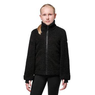 Casaco polar Teddy Equestrian Stockholm Young Rider Preto Casaco polar Teddy Equestrian Stockholm Young Rider Preto