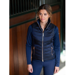 Colete sem mangas Equestrian Stockholm feminino Equestrian Lagoon blush