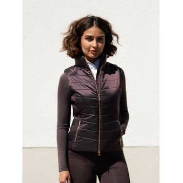 Colete sem mangas Equestrian Stockholm feminino Equestrian Noite sem lua