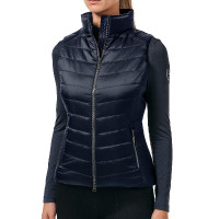 Colete sem mangas Equestrian Stockholm feminino Equestrian Marinho Azul-marinho