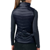 Colete sem mangas Equestrian Stockholm feminino Equestrian Marinho Azul-marinho