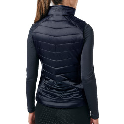 Colete sem mangas Equestrian Stockholm feminino Equestrian Marinho Azul-marinho Colete sem mangas Equestrian Stockholm feminino Equestrian Marinho Azul-marinho
