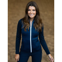 Colete sem mangas Equestrian Stockholm feminino Modern Tech Tecnologia moderna marinha