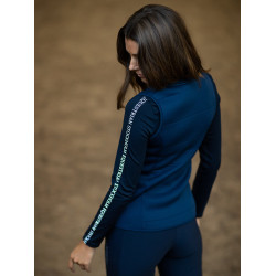 Colete sem mangas Equestrian Stockholm feminino Modern Tech Tecnologia moderna marinha Colete sem mangas Equestrian Stockholm feminino Modern Tech Tecnologia moderna marinha