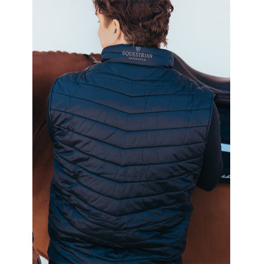 Colete sem mangas Equestrian Stockholm homem Marinho Azul-marinho