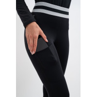 Legging Harcour Volta Preto / cinza claro